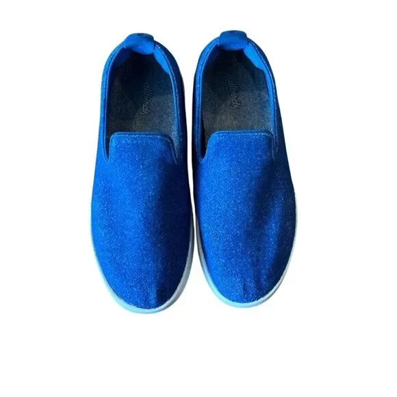 Allbirds Wool Loungers Slip-On Shoes Blue Size 8 Casual - Picture 5 of 9